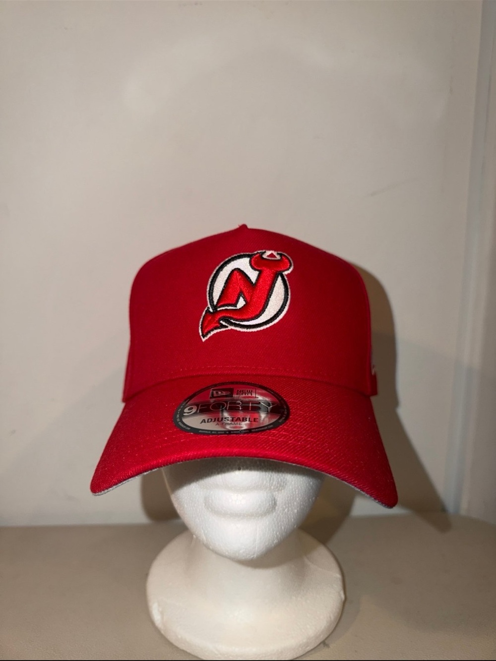 New Jersey Devils 9 Forty A frame Snapback Hat (NWTS)